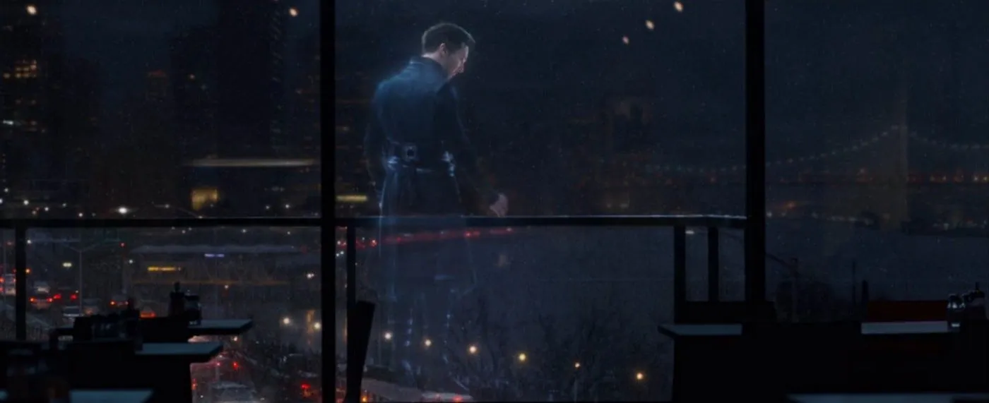 screenshot of the end of that scene where it’s just doctor strange alone in the balcony